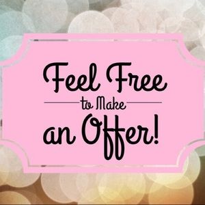 Feel free to make an offer